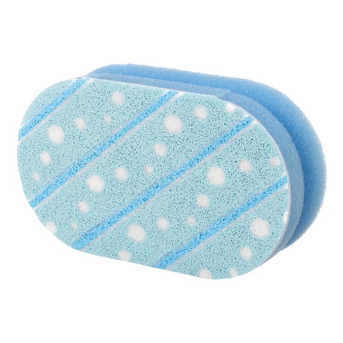Spontex Bathroom Sponge Scourer - Use with Bathroom Cleaner