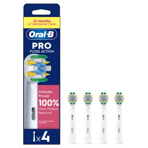 Oral-B Floss Action Toothbrush Heads Refills