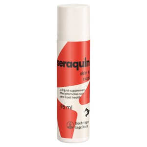 Seraquin Skin & Coat Supplement Liquid for Cats & Dogs 95ml