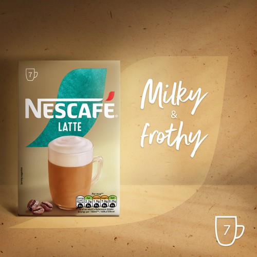Nescafe Latte Instant Coffee 7 Sachets