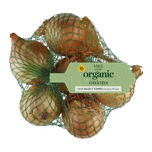 M&S Organic Brown Onions