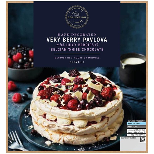 M&S Collection Very Berry Pavlova Frozen