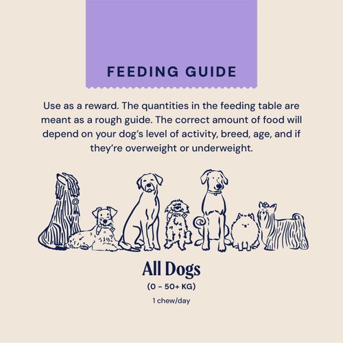 Pooch and Mutt Calming Fish Hide Chews