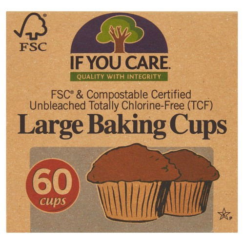 If You Care Large Vegan Cupcake Cases