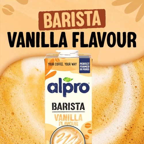 Alpro Barista Vanilla Flavour Oat Soya Drink