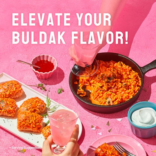 Buldak Hot Chicken Ramen Carbonara Flavour Instant Noodle Cup