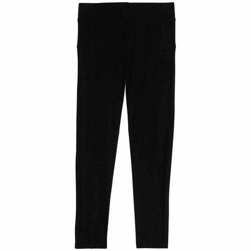 M&S Girls Cotton Rich Leggings, 9-10 Years, Black
