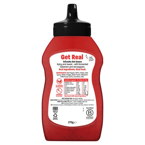 Dr. Will's All Natural Sriracha Hot Sauce