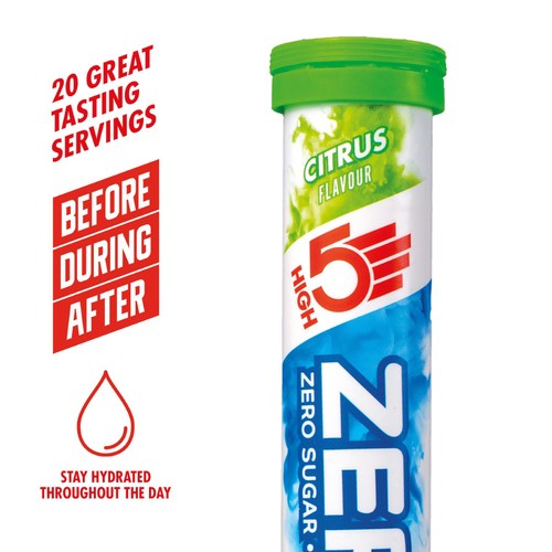 HIGH5 ZERO Citrus Electrolyte Sports Drink Tablets