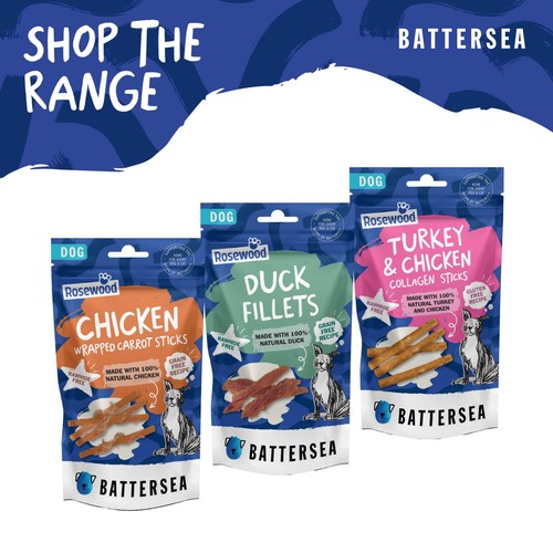 Battersea Chicken Wrapped Carrot Sticks