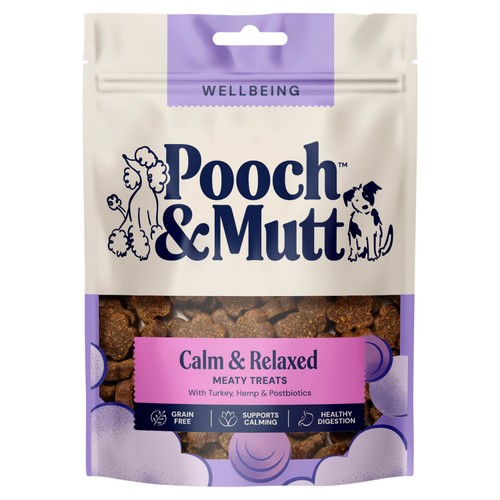 Pooch & Mutt Turkey and Hemp Calming Meaty Dog Treats