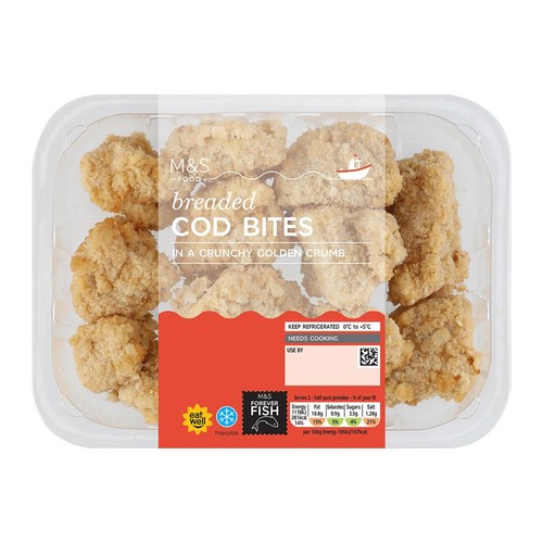 M&S Breaded Cod Bites