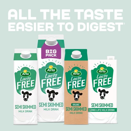 Arla LactoFREE Semi Skimmed Milk Drink