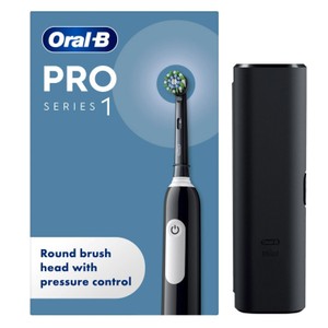 Oral-B Pro 1 Electric Toothbrush & Case Black