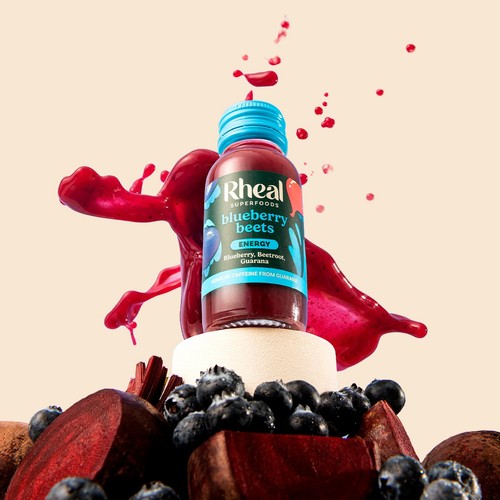 Rheal Superfoods Blueberry Beets Energy Shot