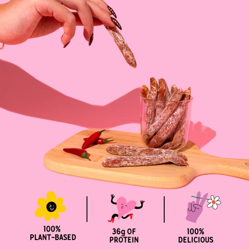 La Vie Vegan Salami Spicy