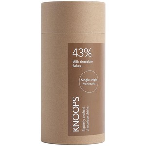 Knoops 43% Milk Hot Chocolate Flakes Tube