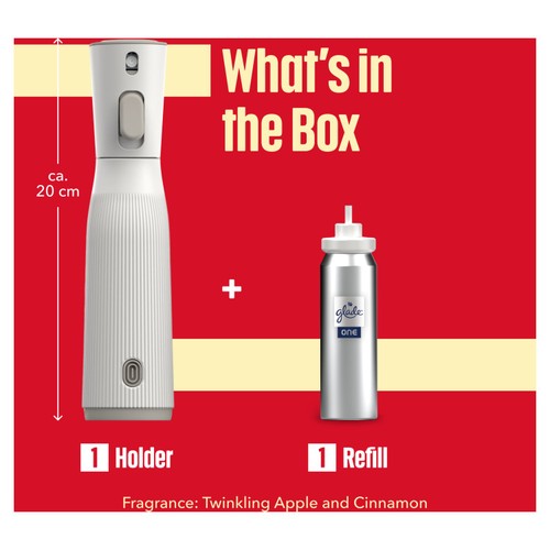 Glade ONE Refillable Room Spray Twinkling Apple & Cinnamon