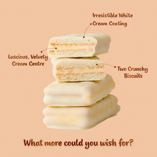 Tim Tam White Chocolate Biscuits