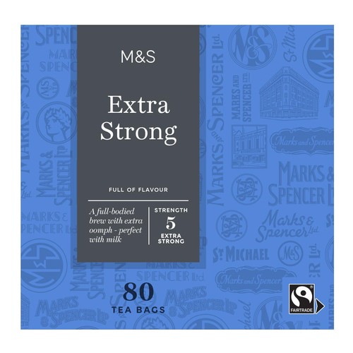 M&S Fairtrade Extra Strong Tea Bags