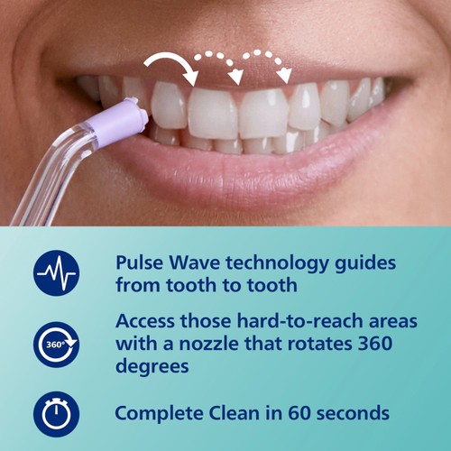 Philips Sonicare 2 Tips Pack Power Flosser (Quad Stream)