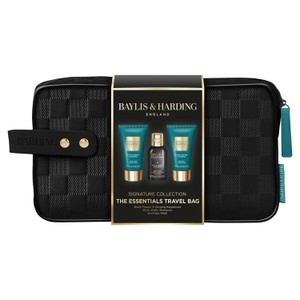 Baylis & Harding Mens Black Pepper & Ginsing Travel Wash Bag Gift
