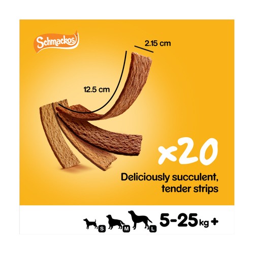 Pedigree Schmackos Adult Dog Treats Poultry Mix 