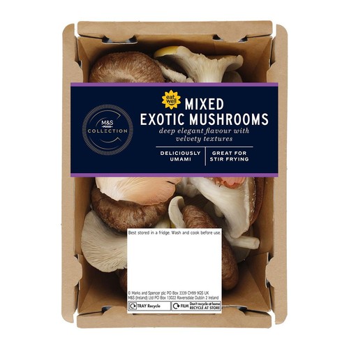 M&S Collection Mixed Exotic Mushrooms