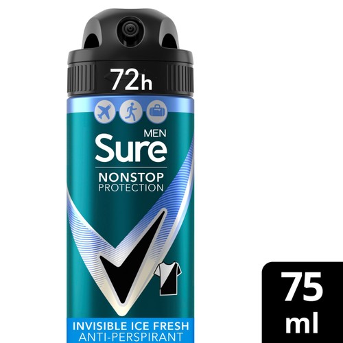 Sure Men 72hr Nonstop Protection Ice Fresh Deodorant Travel Size
