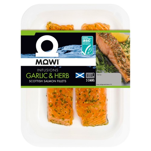 Mowi Salmon Infusions Garlic & Herb