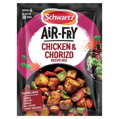 Schwartz Air Fry Chorizo Chicken Recipe Mix