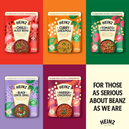 Heinz Harissa Chickpeas 250g
