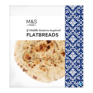 M&S 2 Middle Eastern Inspired Flatbreads