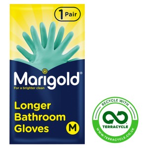Marigold Medium Stronger Bathroom Gloves 