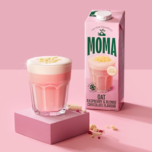 MOMA Raspberry & Blonde Chocolate Oat Drink
