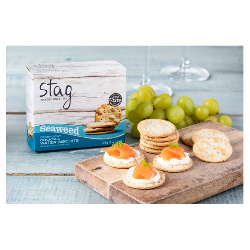 Stag Bakeries Cocktail Seaweed Water Biscuits