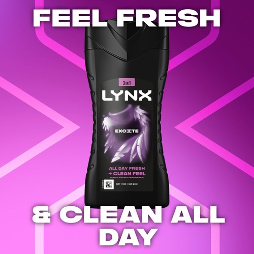 Lynx Excite Shower Gel
