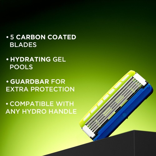 Pack De 4 Lames Wilkinson Sword Hydro 5 Sensitive Aloe Vera - Recharges Pour Rasoir - Neuf