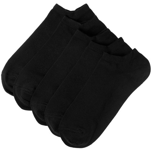 M&S Mens Cool & Fresh Trainer Liner Socks, Size 6-8.5, Black