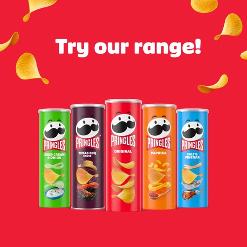 Pringles Sour Cream & Onion Sharing Crisps