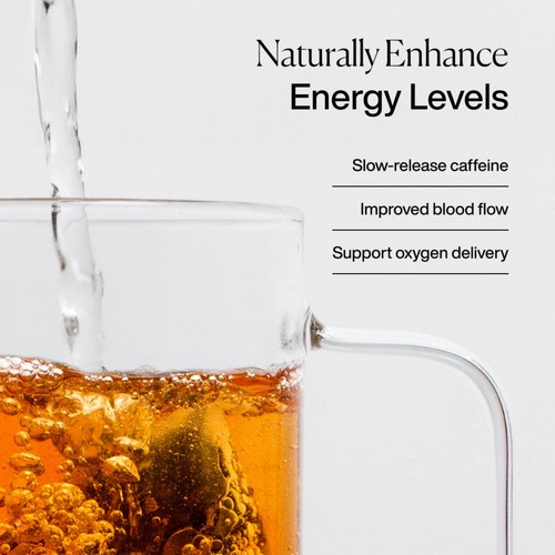 MISSION Energise Green Tea Bags with Cocoa Nibs + Ginger