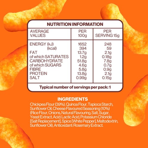 Hippeas Chickpea Puffs - Take it Cheesy Multipack