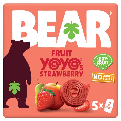 BEAR Fruit Yoyos Strawberry Multipack