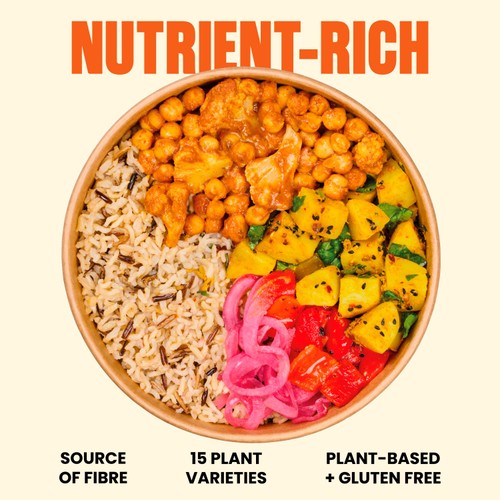 Pollen + Grace Tikka Chickpea + Vegetable Hot Bowl