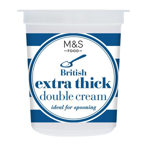 M&S British Extra Thick Double Cream