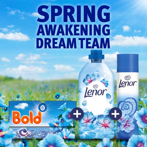 Bold 3in1 Pods Washing Capsules Spring Awakening 22 Washes