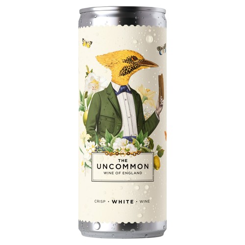 The Uncommon English White Wine Can