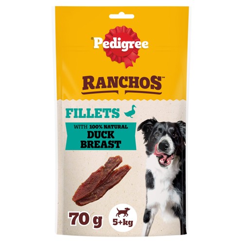 Pedigree Ranchos Fillets with Duck