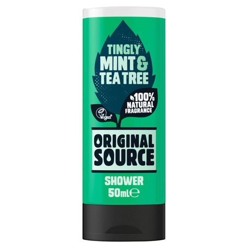 Original Source Mint and Tea Tree Shower Gel Travel Size