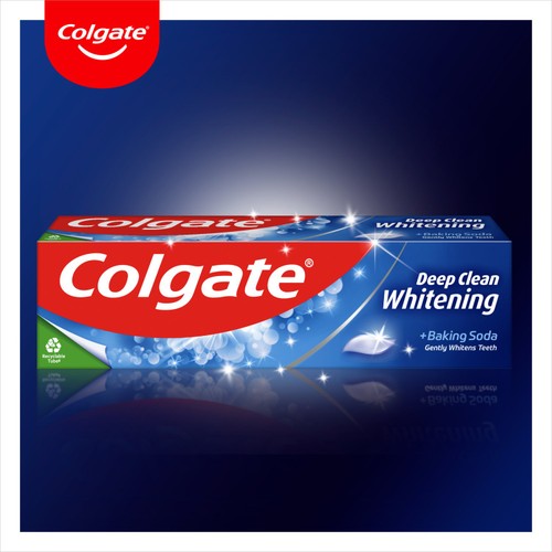 Colgate Deep Clean Teeth Whitening Toothpaste with Baking Soda